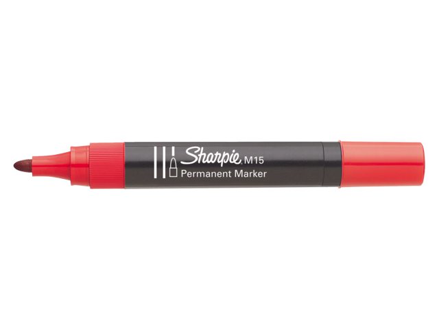 Viltstift Sharpie M15 rond rood 1.8mm