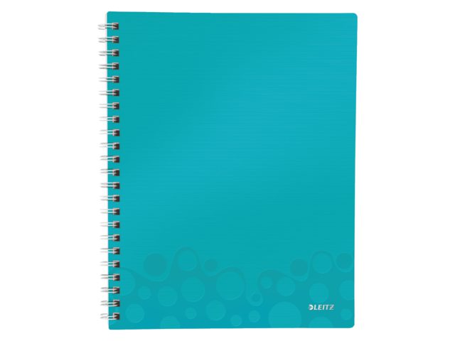 Notitieboek Leitz WOW Get Organised A4 PP ijsblauw