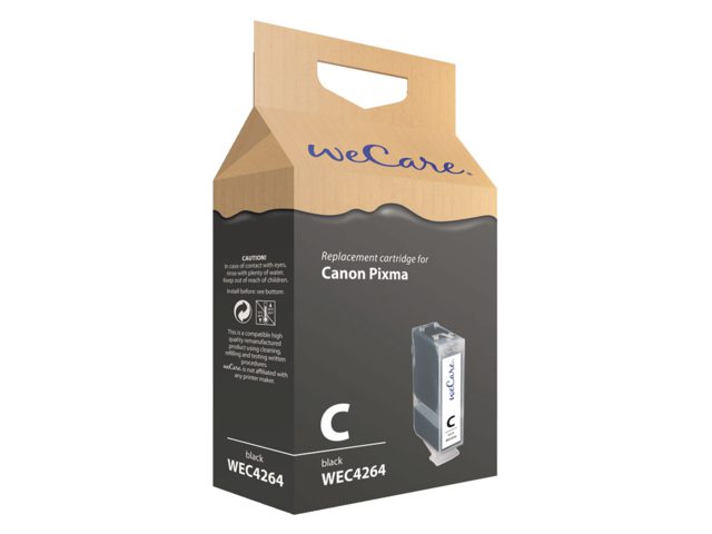Inkcartridge Wecare Canon PGI-5 zwart +chip