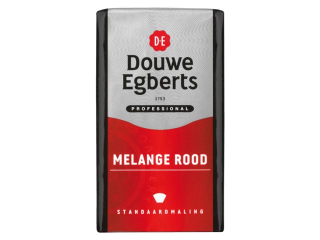 Koffie Douwe Egberts snelfiltermaling Roodmerk 250gr