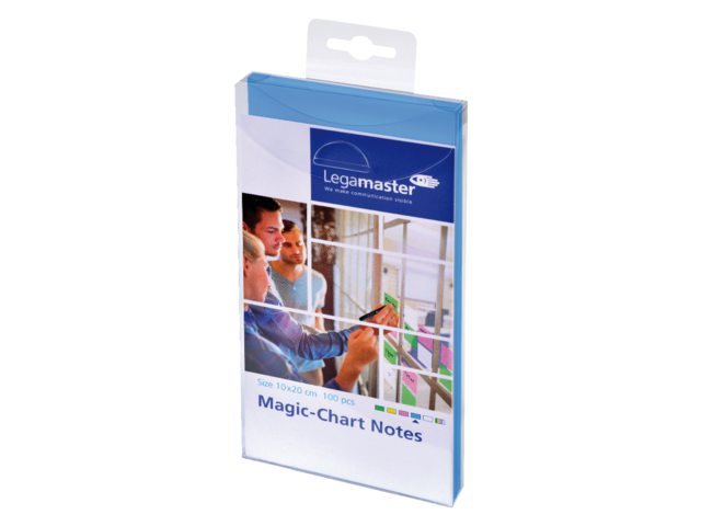 Magic-chart notes Legamaster 10x20 cm blauw