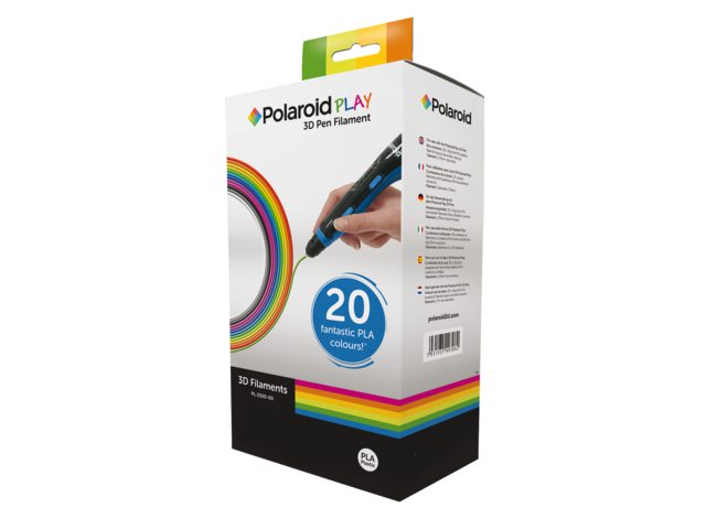 3D Filament Polaroid Play 1.75mm PLA assorti
