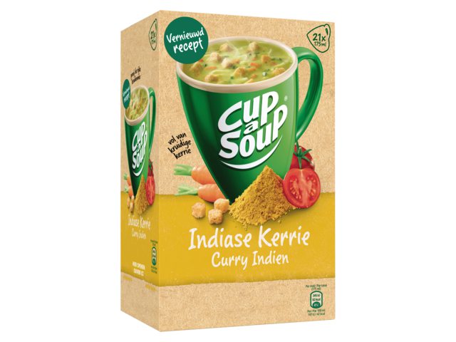 Cup-a-soup Indiase kerrie 21 zakjes