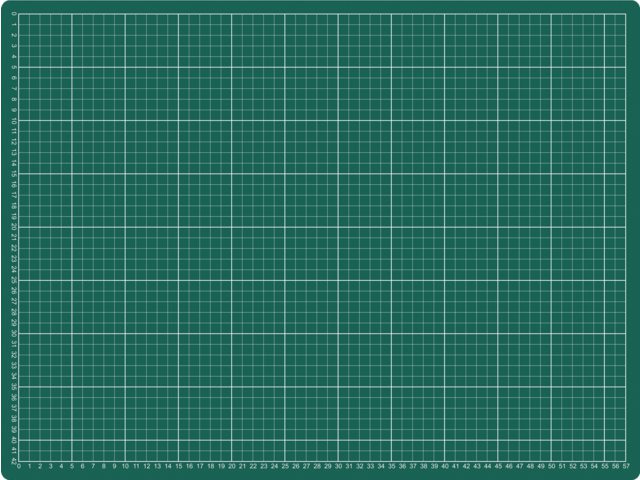 Snijmat Rillstar A2 600X450mm groen