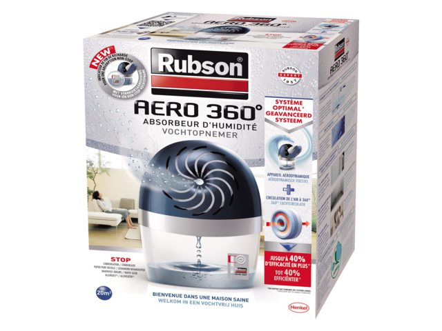 Vochtopnemer Rubson Aero 360 compleet