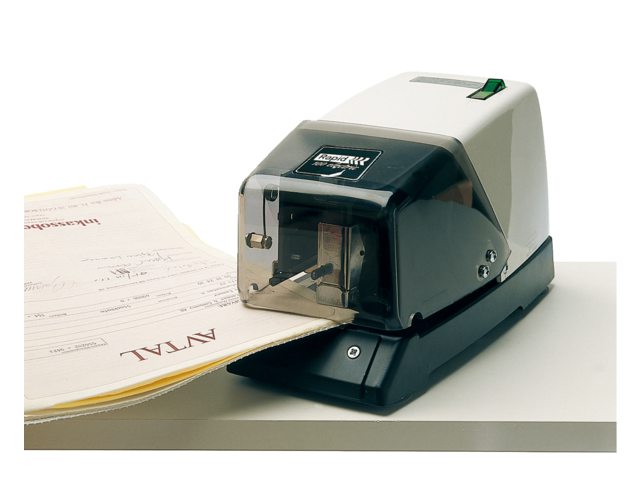 Nietmachine Rapid Elektrisch 100E 66/6-8 50vel zwart/wit