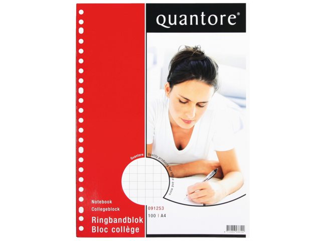 Ringbandblok Quantore 23-gaats ruit 10mm