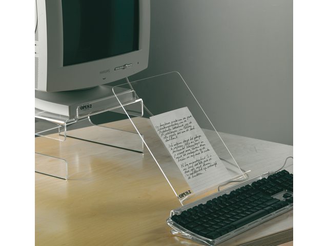 Documentenhouder OPUS 2 A4 transparant