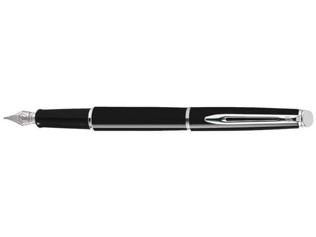 Vulpen Waterman Hémisphère Laque Black CT fijn