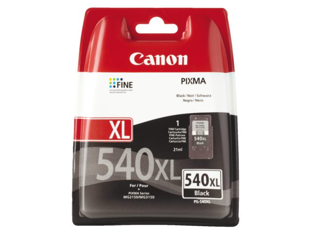 Inkcartridge Canon PG-540XL zwart HC