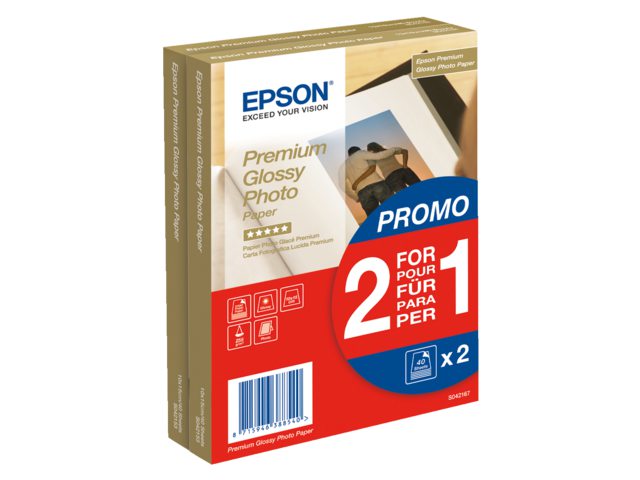 Inkjetpapier Epson S042167 10x15cm 255gr glossy 40vel
