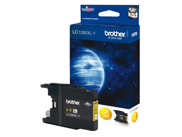 Inkcartridge Brother LC-1280XLY geel HC