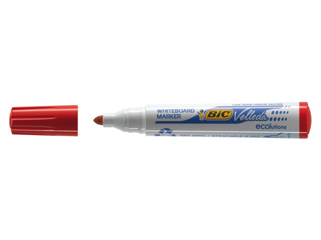 Viltstift Bic 1701 whiteboard rond rood 1.5mm