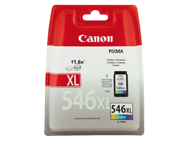 Inkcartridge Canon CL-546XL kleur HC