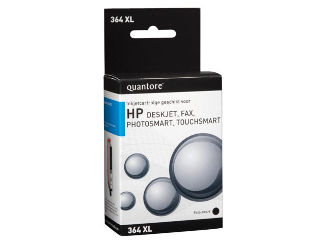 Inkcartridge Quantore HP CB322E 364XL foto zwart