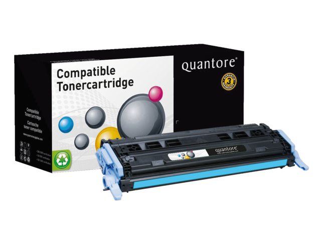 Tonercartridge Quantore HP Q6001A 124A blauw