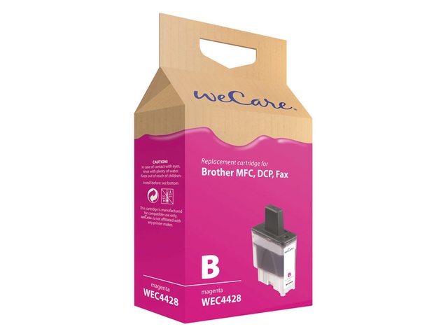 Inkcartridge Wecare Brother LC-900 rood