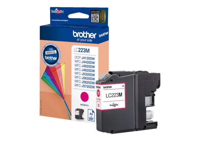 Inkcartridge Brother LC-223M rood