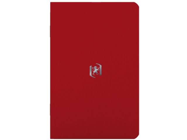 Notitieboek Oxford Pocket 90X140mm rood lijn