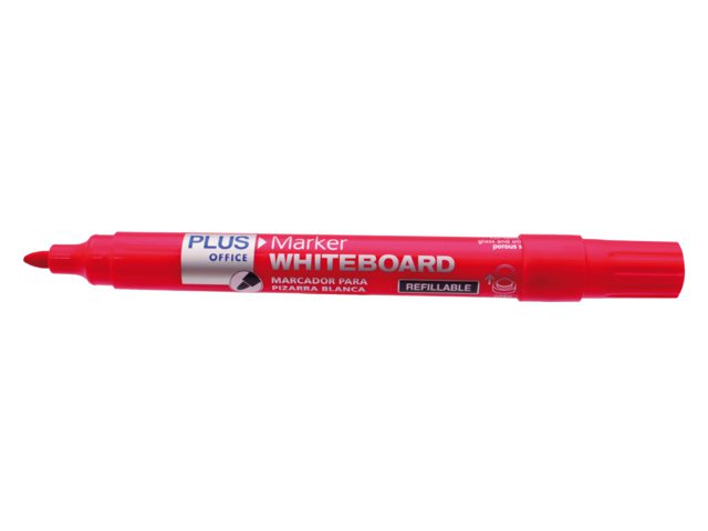 Vilstift Plus Office whiteboard rond 2mm rood