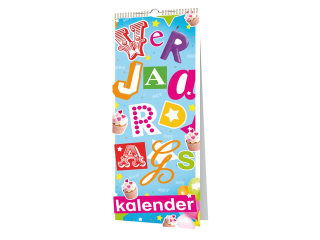 Verjaardagskalender Paperclip freestyle graphix
