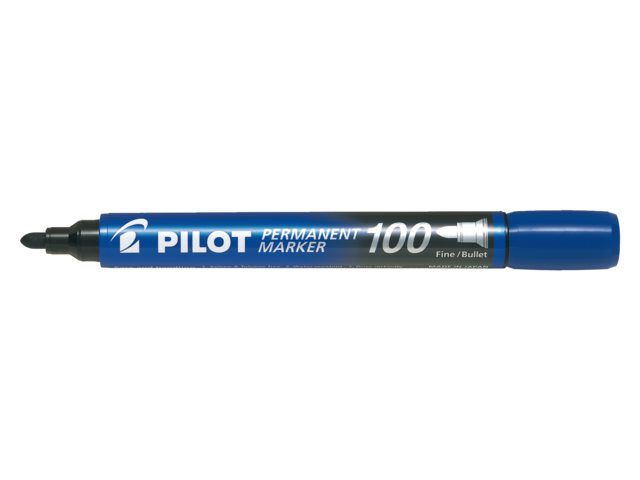Viltstift PILOT SCA-100-B rond 1mm blauw