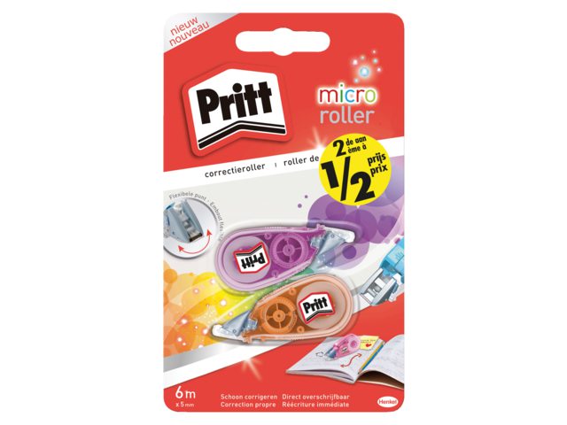 Correctieroller Pritt Micro Flex 4.2mm blister 2e 1/2 prijs
