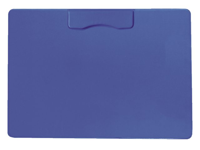 Klembord magnetisch A4 dwars blauw