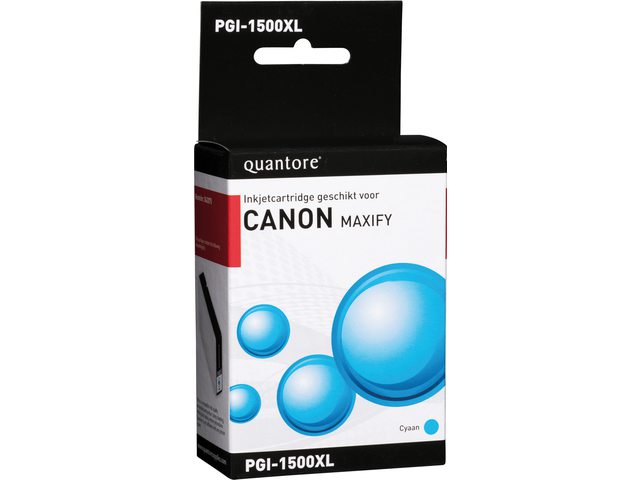 Inkcartridge Quantore Canon PG-1500XL blauw HC