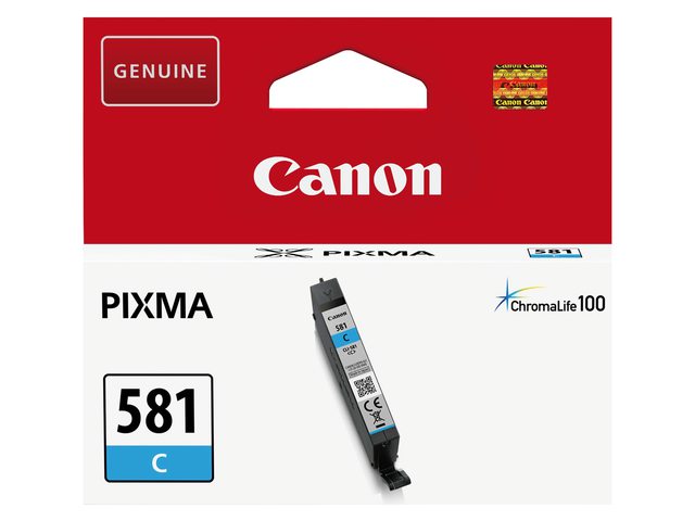Inkcartridge Canon CLI-581 blauw