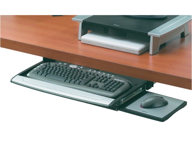 Toetsenbordplateau Office Suite +muislade zwart/grijs