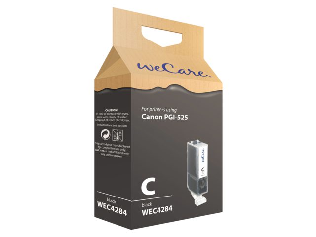 Inkcartridge Wecare Canon PGI-525 zwart