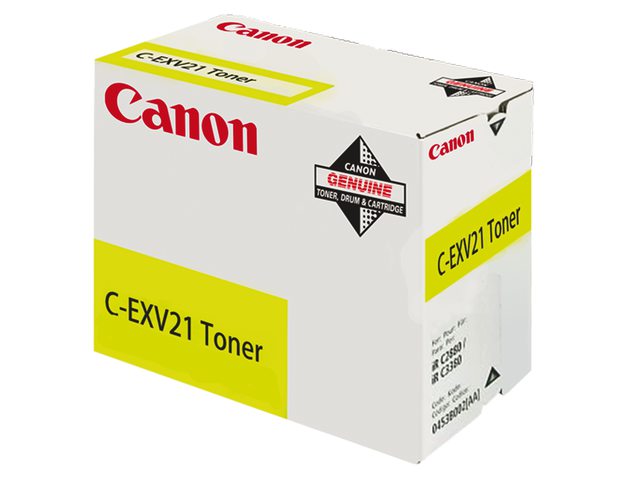 Tonercartridge Canon C EXV 21 geel