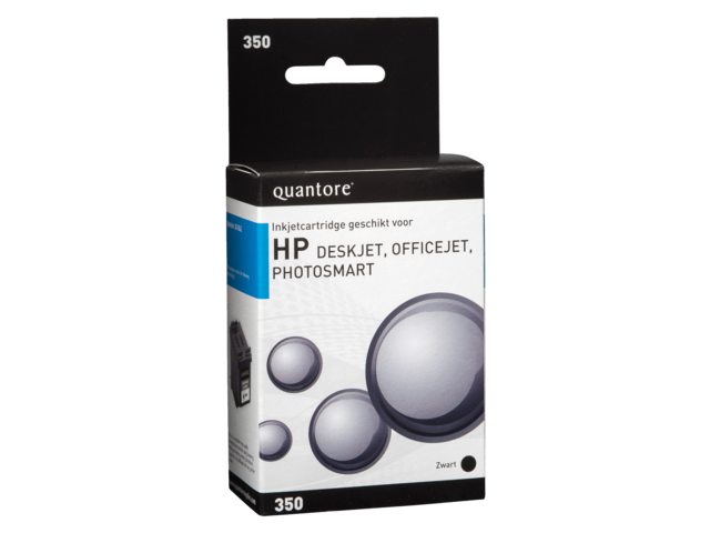 Inkcartridge Quantore HP CB335EE 350 zwart