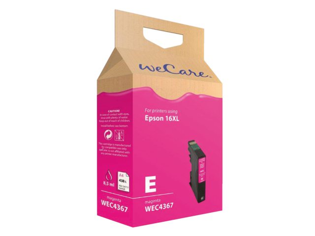 Inkcartridge Wecare  Epson T163340 rood HC