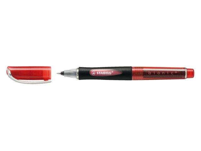 Rollerpen Stabilo Bionic rood 0.4mm