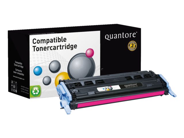 Tonercartridge Quantore HP Q6003A 124A rood