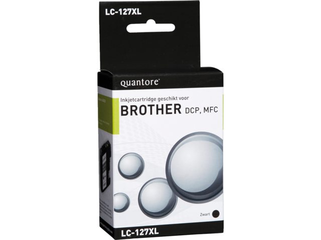 Inkcartridge Quantore Brother LC-127XL zwart