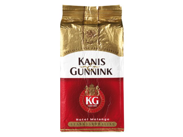 Koffie Kanis & Gunnink standaardmaling rood 1000gr