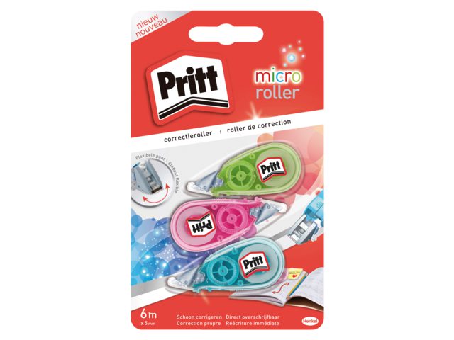 Correctieroller Pritt Micro 5mm 2+1 gratis