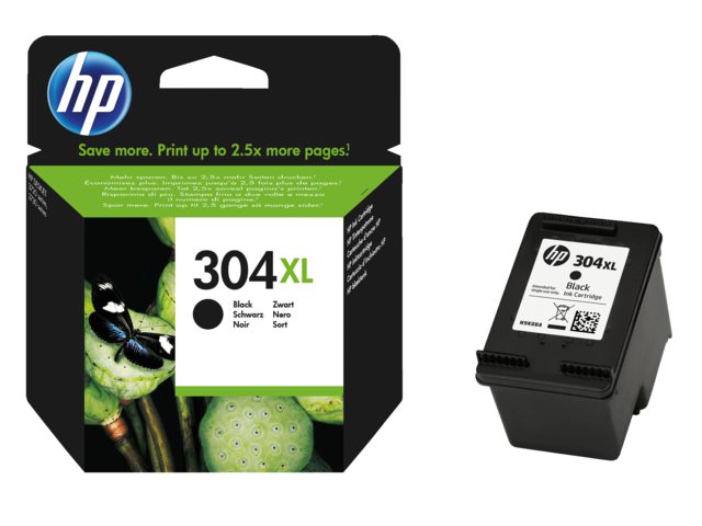 Inkcartridge HP 304XL N9K08AE zwart