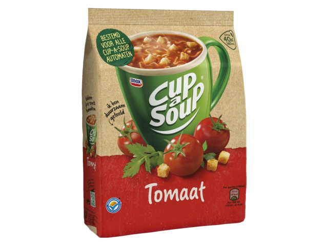 Cup-a-soup tbv dispenser tomaat zak met 40 porties