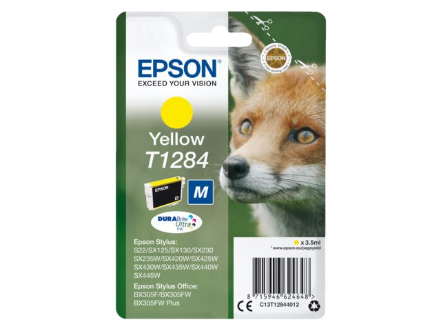 Inkcartridge Epson T1284 geel