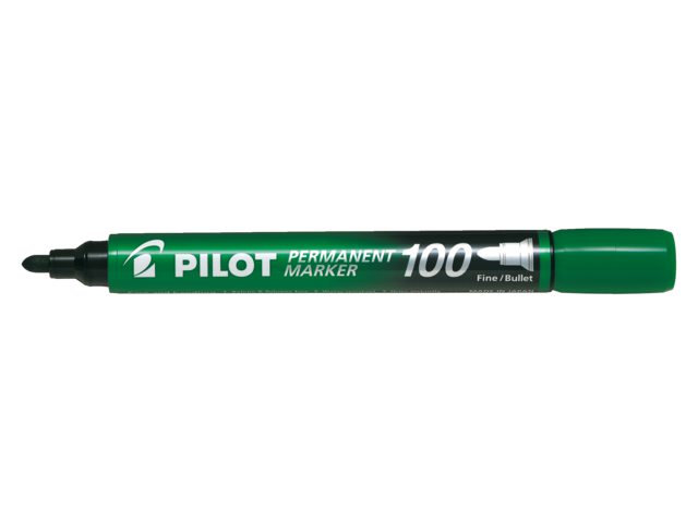 Viltstift PILOT SCA-100-B rond 1mm groen