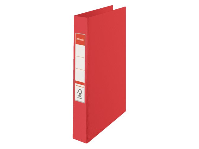 Ringband Esselte A4 23O-rings 25mm rood