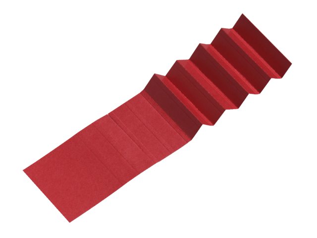 Ruiterstrook voor Alzicht hangmappen A5847-2 65mm rood