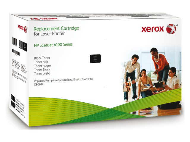 Tonercartridge Xerox 003R99601 HP C8061X 61X zwart HC