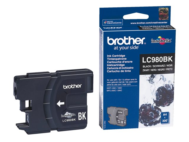 Inkcartridge Brother LC-980BK zwart