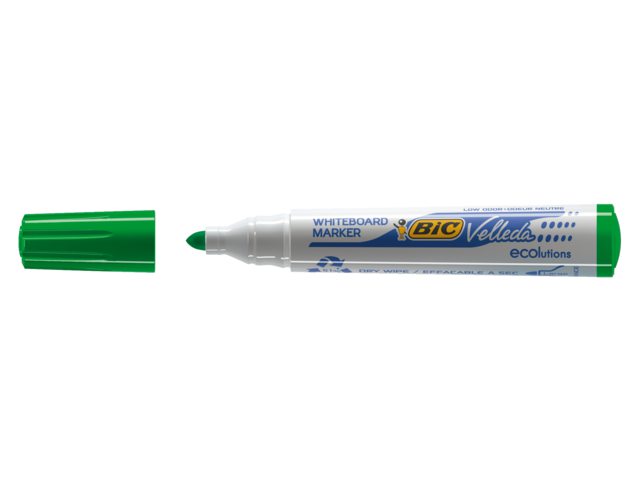 Viltstift Bic 1701 whiteboard rond groen 1.5mm