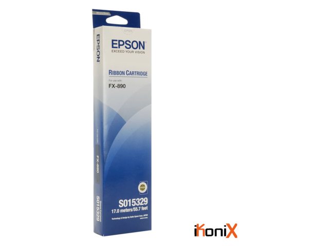Lint Epson S015329 voor FX-890 nylon zwart